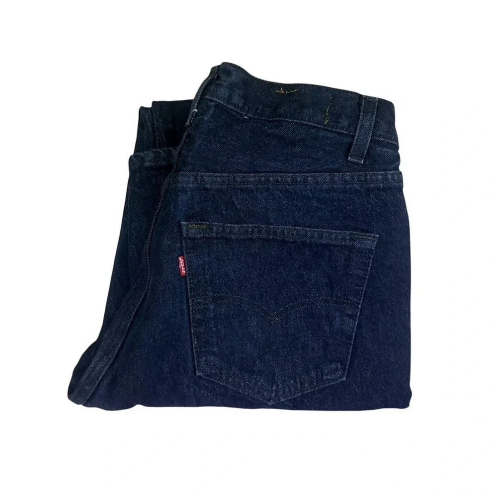 Vintage 80s Levis 501 33x32 Made In USA‎ Black Rare See Photos